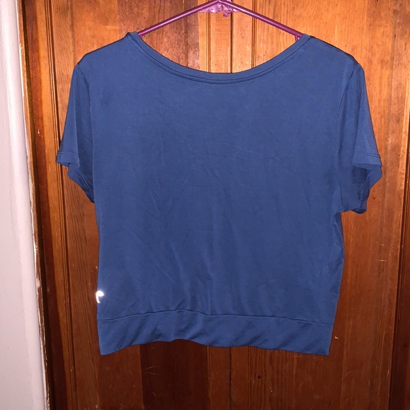 Zyia Active Cropped Short Sleeve Size Large - Picture 3 of 5